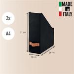 Leitz Puro karton iratpapucs 2db fekete