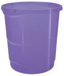 Esselte Colour'Breeze papírkosár, 14l áttettsző, levendula