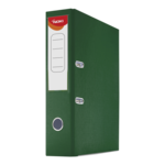 Emelőkaros iratrendező NOKI A/4 5cm z&ouml;ld, k&iacute;v&uuml;l-bel&uuml;l PP, &eacute;lv&eacute;dő n&eacute;lk&uuml;l