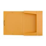 P+P VERDE yellow Irattartó A4, 3cm gerinc, PP  2-859