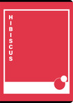 Füzet A4 vonalas (81-32), piros Hibiscus