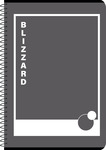 Spirálfüzet A4 kockás, 70 lapos, szürke, Blizzard