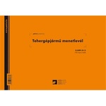 Menetlevél tehergépkocsi Pátria A/5 D.Gépj.21/5