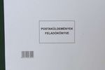 Postak&uuml;ldem&eacute;nyek felad&oacute;k&ouml;nyve A4 fekvő, 50 lapos C.7976-11