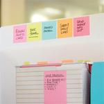 Öntapadós jegyzettömb 76x76 akvarell pink 450lap 3M Post-it