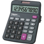 Számológép Deli 1630 asztali, 12 digit, fekete