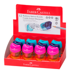 Faber Castell Rad&iacute;r+hegyező, combi mini / vegyes sz&iacute;n