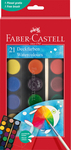 Faber-Castell Vízfestékkészlet 21db-os 30mm-es koronggal + ecset