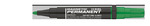 Ico permanent marker 11 XXL kerek hegy, zöld írás, mágnessel