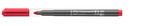 Filctoll B alkoholos 2-3mm piros ICO OHP Top Marker