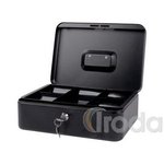 Pénzkazetta 250x180x90mm fekete, King Safe