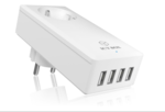 USB töltő Raidsonic ICY BOX, IB-CH404