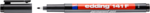 Filctoll alkoholos 141/F 0,6mm fekete Edding