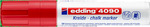 EDDING 4090 FOLYÉKONY KRÉTAMARKER PIROS