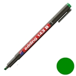 Filctoll 143/B alkoholos vágott 1-3mm zöld Edding