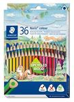 Színes ceruza készlet Staedtler Noris Colour 187', 36 szín, háromszögletű test
