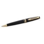 Waterman Expert III. golyóstoll, Lakk fekete, arany klipsz S0951700