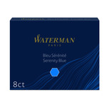Töltőtoll patron -52002- hoszú KÉK WATERMAN 8db/dob