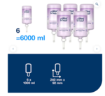 Tork 424911 Premium Luxus foly&eacute;kony szappan enyhe vir&aacute;gos 1000 ml (S4)