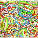 Gumigyűrű sz&iacute;nes 10g