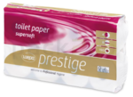 Wepa SATINO PRESTIGE Toalettpapír. 4 rétegű, 8 tek / csomag 100% FEHÉR 150 lap=19,5 m