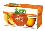 Tea Pickwick fekete tea, őszibarack ízzel 20x1,5gr