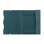 P+P VERDE green Gumis mappa A4 PP Verde zöld  2-670