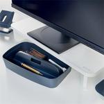 Leitz Ergo monitor&aacute;llv&aacute;ny, feh&eacute;r