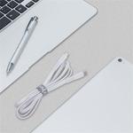 t&ouml;ltők&aacute;bel USB-C_USB-C, USB k&aacute;bel, USB-C - USB-C, 1,2 m, RIVACASE PS6005, feh&eacute;r