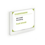 Információs tábla Durable Click Sign 14.9x10.55 cm fehér