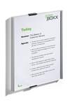 Ajtótábla Durable Info Sign, A4 álló formátum, akril/alumíniumból