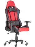 Gamer forgószék Alpha Racing piros