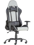 Gamer forgószék Alpha Racing szürke