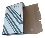 Archiv&aacute;l&oacute; doboz 355x250x100 mm, feh&eacute;r