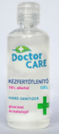 Doctor Care kézfertőtlenítő gél, flip-top kupakkal 100ml