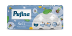 PUFINA Soft White toalettpap&iacute;r 10 tek 150 lap 2 r&eacute;tegű