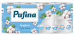 PUFINA Sensitive Aquabond toalettpap&iacute;r 8 tek 140 lap 3 r&eacute;tegű