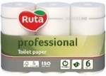 Ruta Professional toalettpapír 6 tekercs, 500 lap/tek, 2 rétegű 100% cellulóz