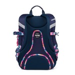P+P OXY SPORT Flowers Blue Diák hátizsák + tolltartó  8-39725E