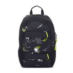 P+P OXY SPORT Graffiti Diák hátizsák + tolltartó  1-49125E