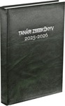 Tanári zsebkönyv A5, fekete borítóval 2025/2026 tanévre