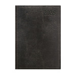 Agenda A4 heti feketeborítóval, fehér lap,  2026.év