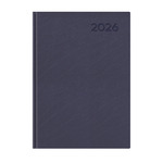 Agenda A5 napi Top Timer Economic kék borítóval, fehér lap 2026.év