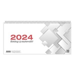 24TA irodai asztali naptár, hátlap nélkül, 2026. év