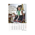 Képes falinaptár  220x330mm, Hungary, 2026.év