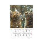 Képes falinaptár Top Timer Cicák 220x330mm,  2026.év