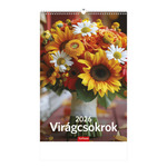 Képes falinaptár Top Timer Virágcsokrok 220x330mm 2026.év