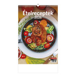 Képes falinaptár Top Timer Ételreceptek 220x330mm,  2026.év
