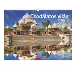 Képes falinaptár 420x310 mm Csodálatos Világ ,  2026.év
