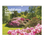 Képes falinaptár Top Timer, Csodálatos Kertek,  2026.év